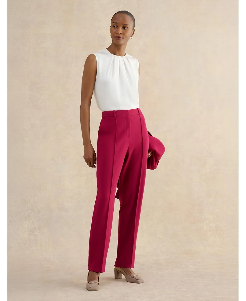 Hobbs London Women's Gemma Straight Leg Trousers