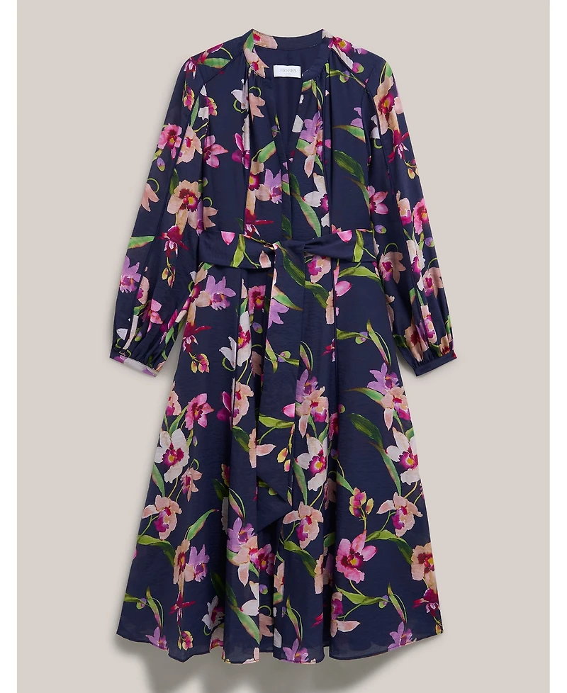Hobbs London Women's Pippa Floral Midi Dress