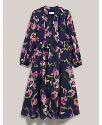 Hobbs London Women's Pippa Floral Midi Dress