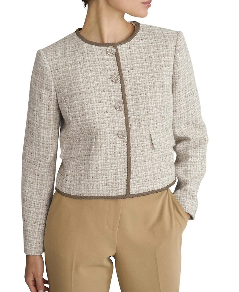Hobbs London Women's Carey Tweed Jacket