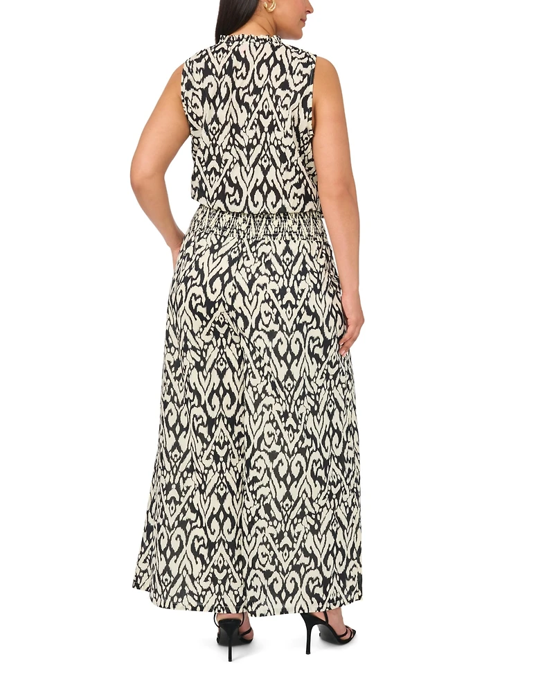 Vince Camuto Plus Mid-Rise Cropped Wide-Leg Pants