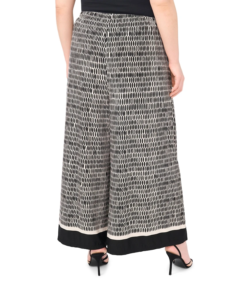 Vince Camuto Plus Mid-Rise Pull-On Pants