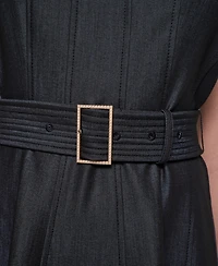 Karl Lagerfeld Paris Women's Square Neck Dress