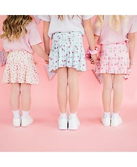 Sweet Wink Little Girls Cherry Bow Athletic Skort