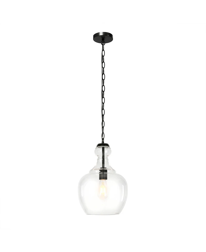 Hudson & Canal Verona 11" Wide Metal Pendant
