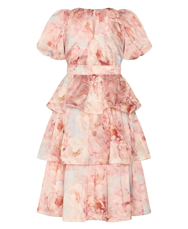 City Chic Women's Heavenly Floral Print Maxi Dress