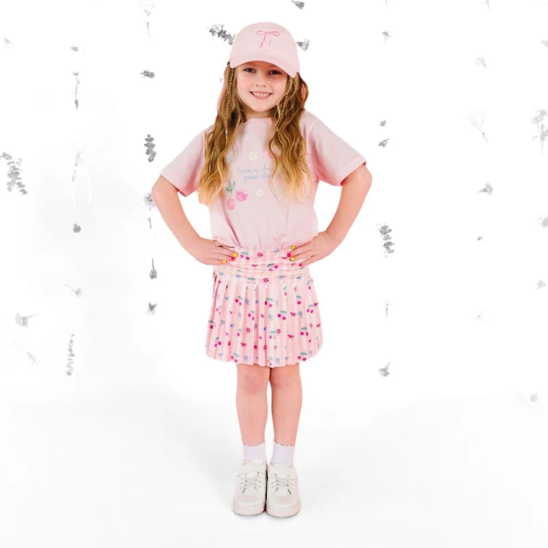 Sweet Wink Baby Girls Floral Athletic Skort