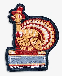 Macy's 100th Thanksgiving Day Parade 2026 Tom Turkey Iron-On Patch, Macy's Exclusive