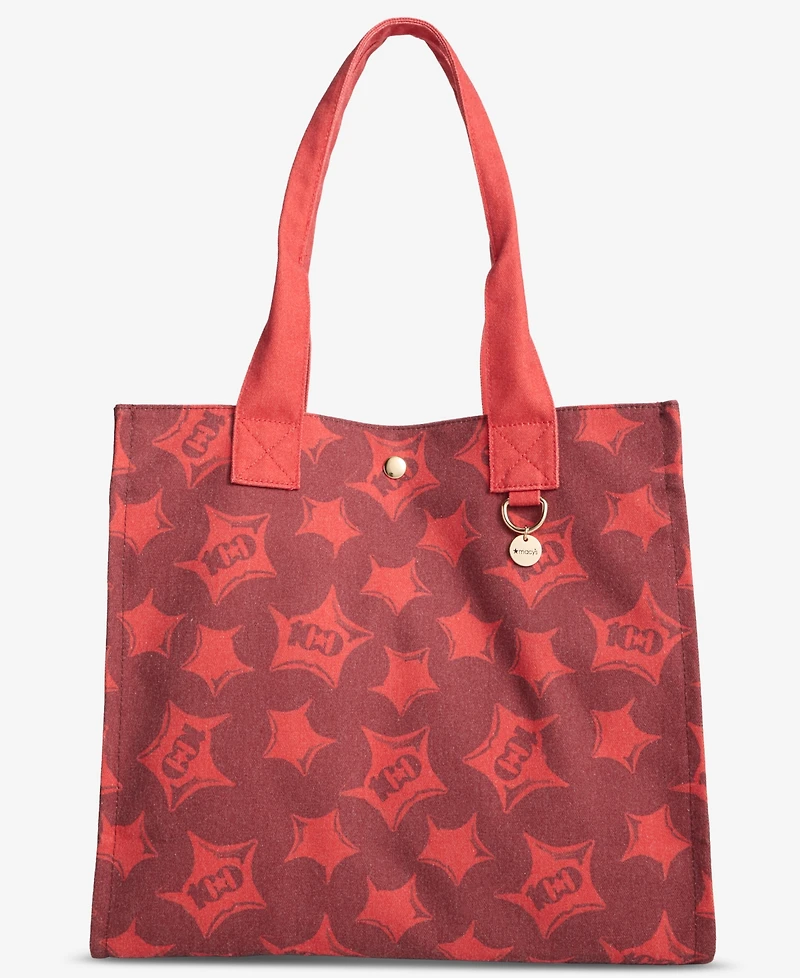 Macy's 100th Thanksgiving Day Parade 2026 Red Stars Tote, Macy's Exclusive