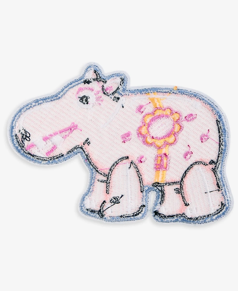 Macy's 100th Thanksgiving Day Parade 2026 Iron-On Happy Hippo Patch, Macy's Exclusive