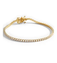 Mint & Lily Classic Cubic Zirconia Tennis Bracelet