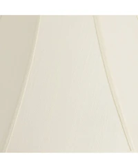 Springcrest Imperial Shade Set of 2 Bell Lamp Shades High Spider Replacement Harp and Finial Fitting
