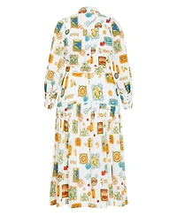 City Chic Women's Amore Print Maxi Dress