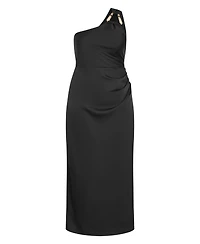 City Chic Women's Joy One Shoulder Maxi Dress