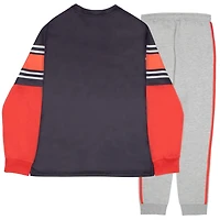 Super Mario Boys Bowser 2 Piece Long Sleeve T-Shirt and Jogger Pants Set