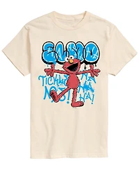 Airwaves Men's Sesame Street Streetwear Elmo Short-Sleeve Graphic T-Shirt