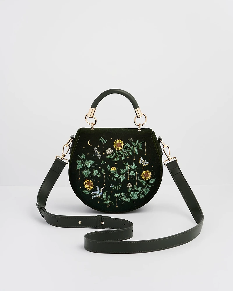 Fable England Women's Charlotte Sunflower Top Handle Bag