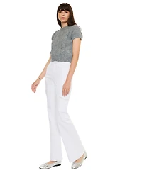 KanCan Women's Marilyn High Rise Wide Flare Jeans