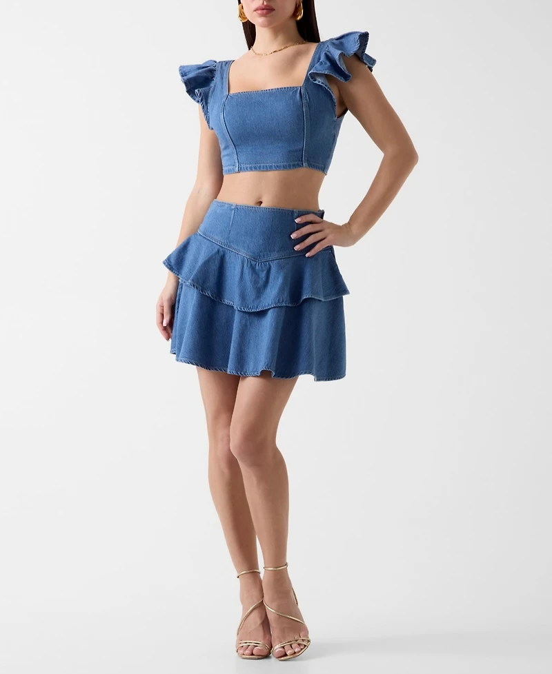 Guess Women's Leah Crop Top