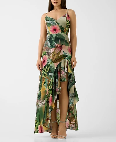 Guess Women's Tracie Printed Sleeveless Maxi Dress