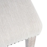 Streamdale Furniture Vienna Tufted Wingback Counter Stools, Set of 2