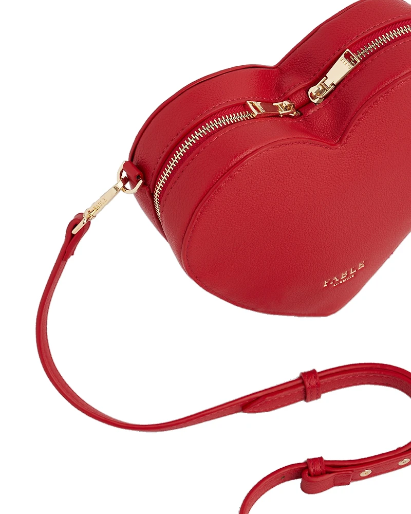 Fable England Women's Penelope Heart Crossbody Bag