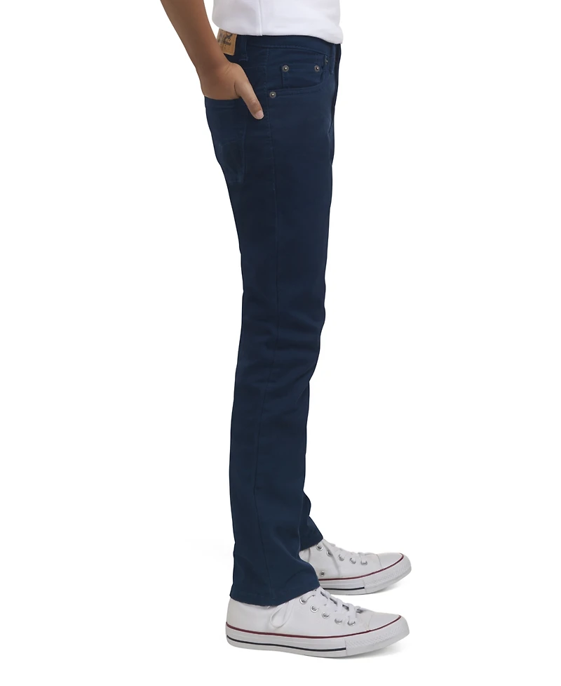 Levi's Big Boys 511 Slim Fit 5-Pocket Sueded Pants