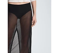 Kenneth Cole Women's Mesh Midi Skirt