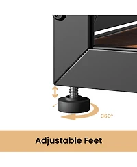 Streamdale Furniture 47'' Dog Crate Furniture with 3 Doors for Large and Medium Dogs