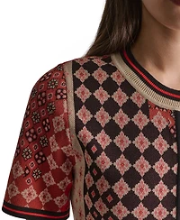 Bcbg Women's Short-Sleeve Knit Top