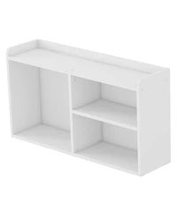 Streamdale Furniture Twin Low Loft Bed with Slide and Movable Bookshelf