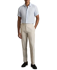 Reiss Men's Holiday Linen Short-Sleeve Shirt