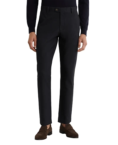Reiss Men's Dobby Cotton pique Chino Pants