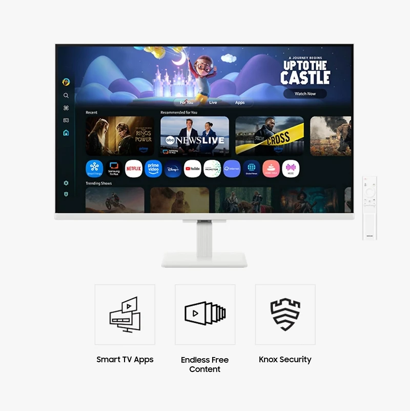 Samsung 32-Inch M5 (M50F) Fhd Smart Monitor with Streaming Tv, Speakers