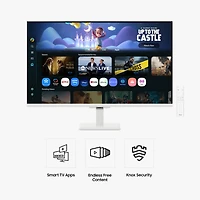 Samsung 32-Inch M5 (M50F) Fhd Smart Monitor with Streaming Tv, Speakers