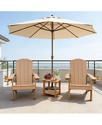 Streamdale Furniture 2-Piece All-Season Outdoor Lounge Chairs for Patio and Garden