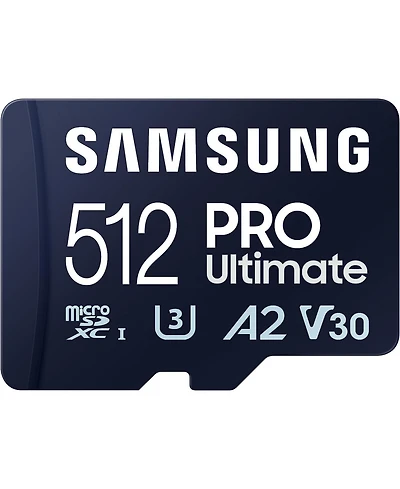 Samsung microSD Pro Ultimate 512B Memory Card Mb-MY512SA/Am