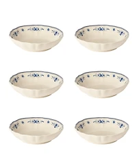 Costa Nova Vila Floral Pattern Pasta Bowls, Set of 6