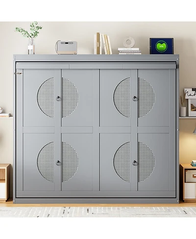 Streamdale Furniture Full Size Murphy Bed Wall Bed