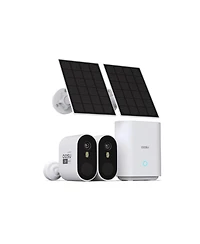 Aosu C7P-2H Solar Security Camera, Wireless Outdoor 2 Camera Kit