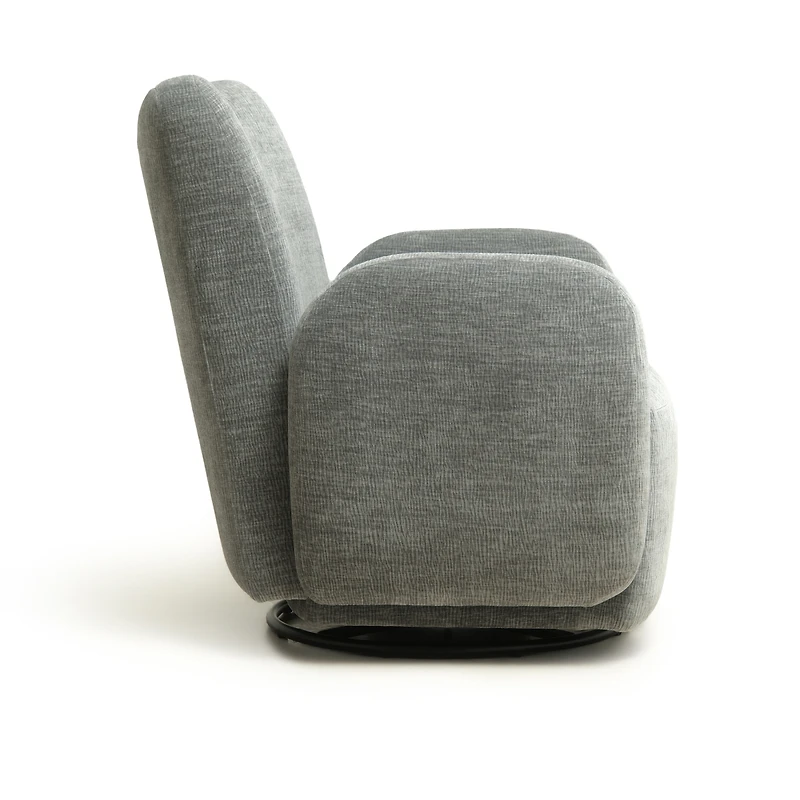 Streamdale 360degree(s) Swivel Accent Chair, Chenille Fabric Upholstered Sofa