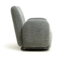 Streamdale 360degree(s) Swivel Accent Chair, Chenille Fabric Upholstered Sofa