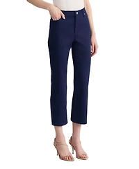 Jones New York Petite Lexington Straight-Leg Cropped Pants