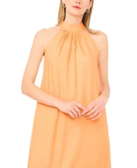 Vince Camuto Women's Halter Neck Tie Back Maxi Dress