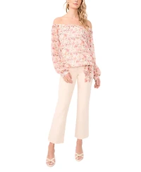 Vince Camuto Women's Off-The-Shoulder Printed Blouse