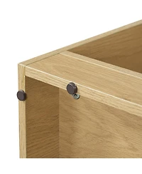 Streamdale Furniture 2-in-1 Wood Cat House and Bookshelf with Storage