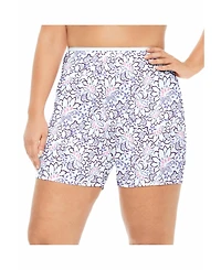 Comfort Choice Women's Cotton Boxer 5-Pack