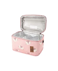 Deux par Deux Little Girl Leopard Charming Durable Everyday Lunch Box