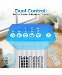 Cowsar 3-in-1 Evaporative Air Cooler, Portable Cooling Fan with Timer and Remote