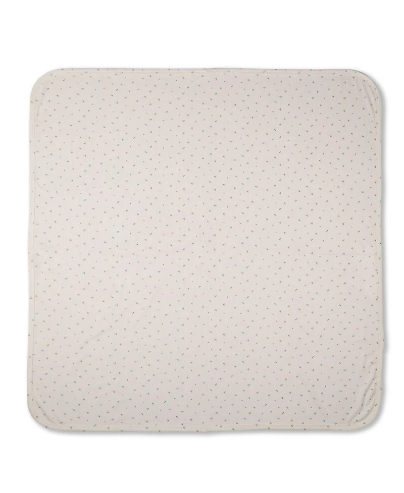 MeMoi Baby "Sprigs Have Sprung" Rayon Blend Swaddle Blanket